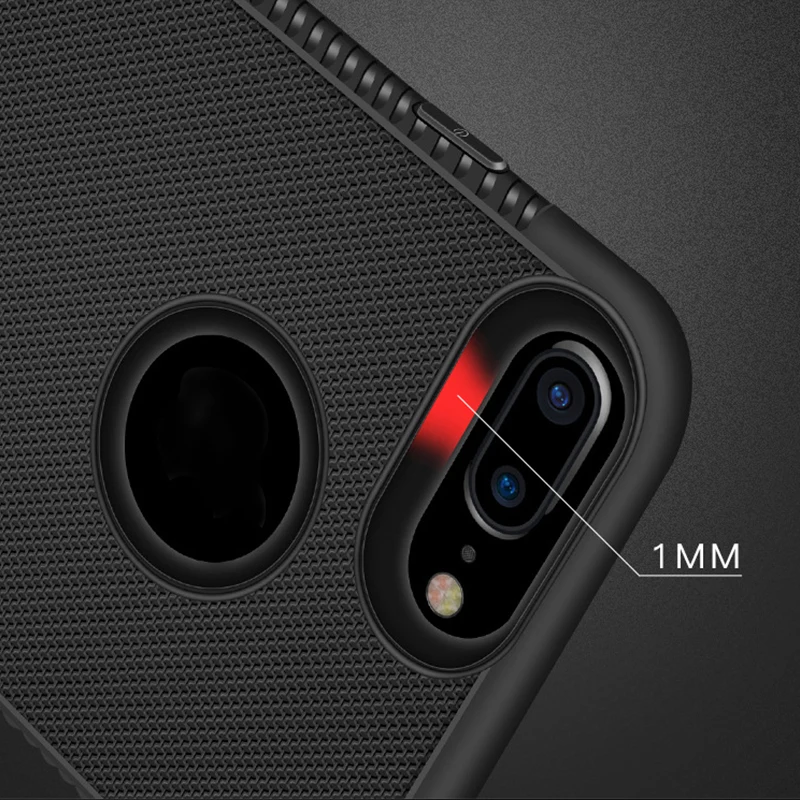 Роскошные Нескользящие Мягкие силиконовые ТПУ чехол для iPhone 6 6s 7 8 плюс
