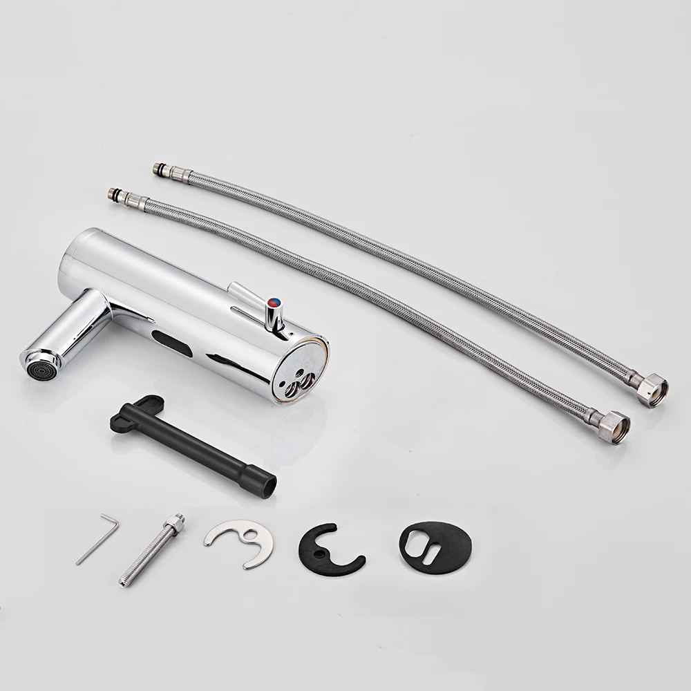 Бесконтактный Смеситель для ванной комнаты воды с автоматическим датчиком