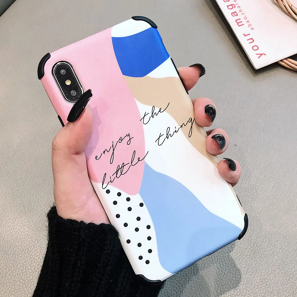 Мягкий чехол из ТПУ KISSCASE для iPhone 8 7 XR X матовый 6 Plus 6s XS максимальный Цветная