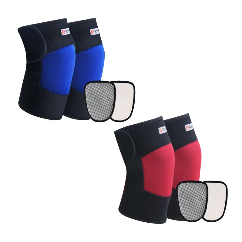 Магнитные нейлоновые эластичные спортивные наколенники дышащий фиксатор колена