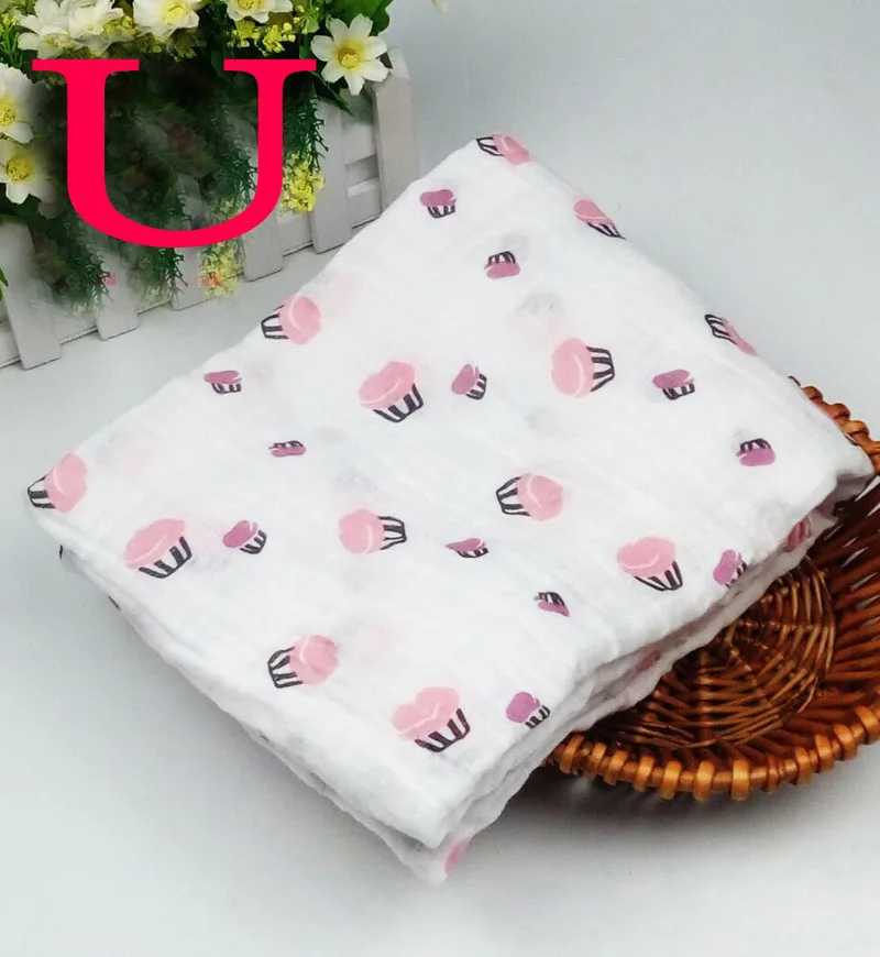Aden Anais Muslin Baby Swaddling Blankets Newborn Infant brand Cotton Swaddle Towel Famous Multifunctional 120x120cm/47*47'' | Мать и