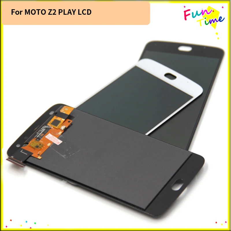 100% протестированный ЖК дисплей для MOTO Z2 Play XT1710 кодирующий преобразователь