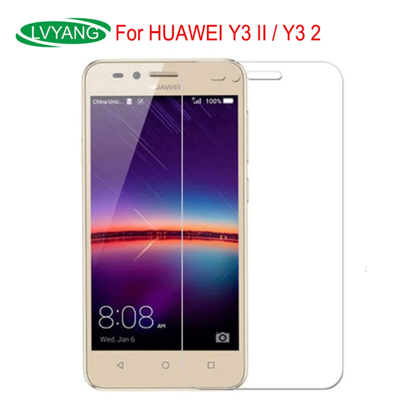 9H закаленное стекло для Huawei Y3 II 2 Y3II Защита экрана LUA L21 L22 U22 L02 L03 4 5 дюймовая