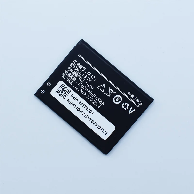 Hekiy 2019 новый оригинальный аккумулятор BL171 для Lenovo A319 A60 A500 A65 A390 A368 A390T A356 A370E A376 BL 171