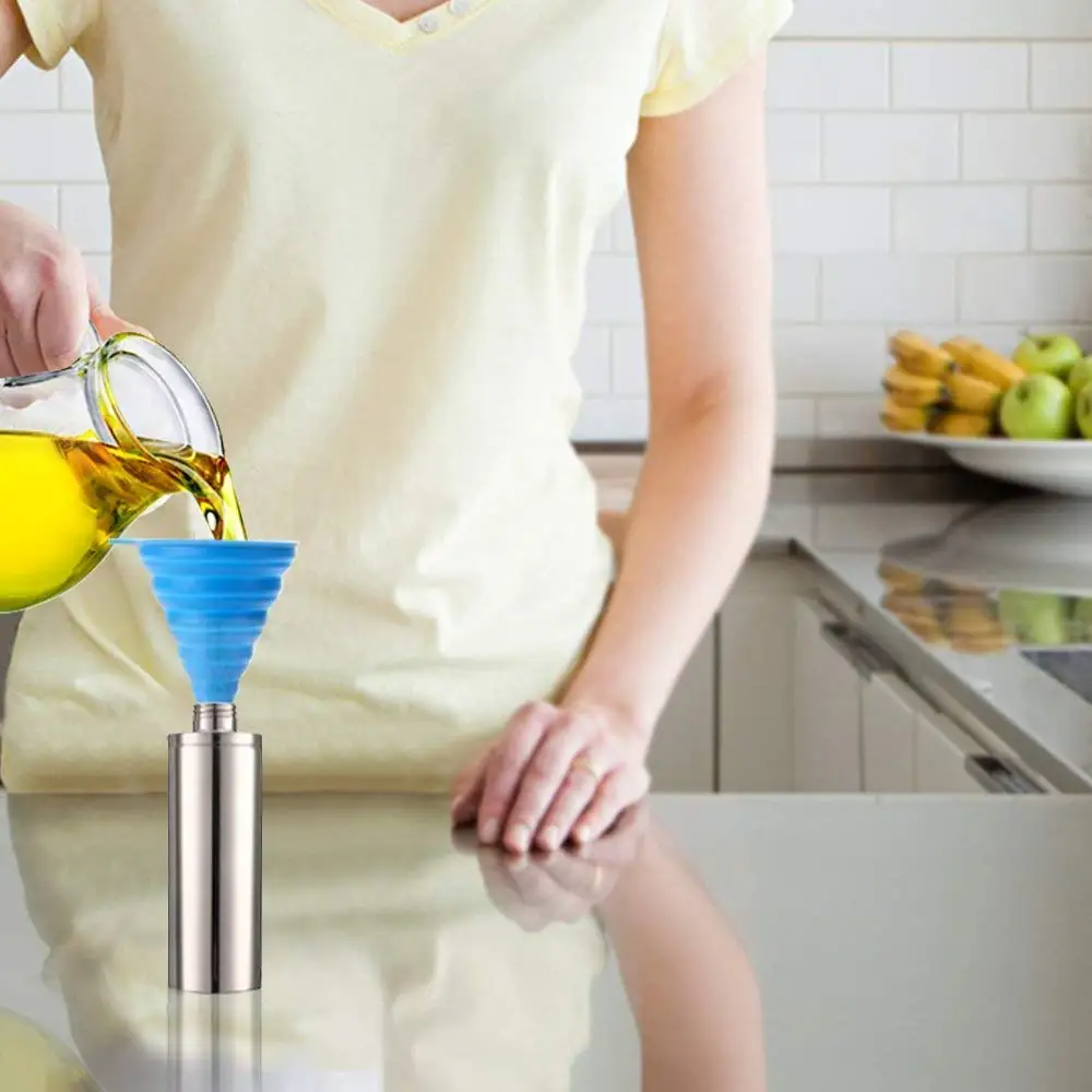 TOBSAYK 5 Pack масло Pour Spouts обновление из нержавеющей стали Вино Ликер носик для