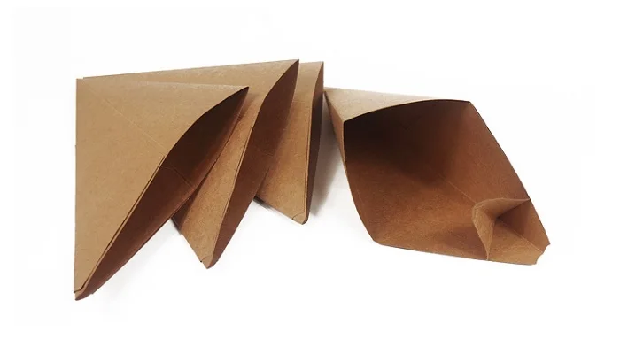 Коробка для картофеля фри конусные чипы маслостойкий мешок коробка чипсов