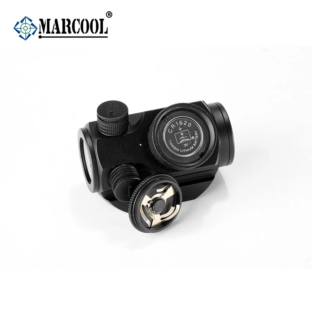 Marcool 1x20 Glock 17 19 прицел с красной точкой 20 мм виверным Рельсом для охотничьей