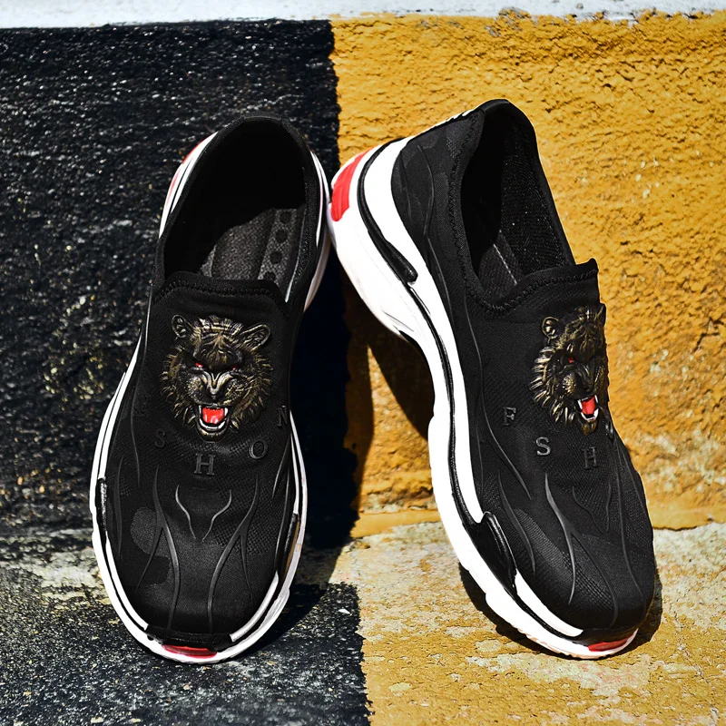 Модная удобная мужская повседневная обувь лоферы Мужская Высококачественная из