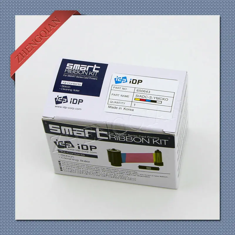 Лента IDP 650643 работает на принтере 50S и 50D|card printer ribbon|printer ribbonsmart ribbon |