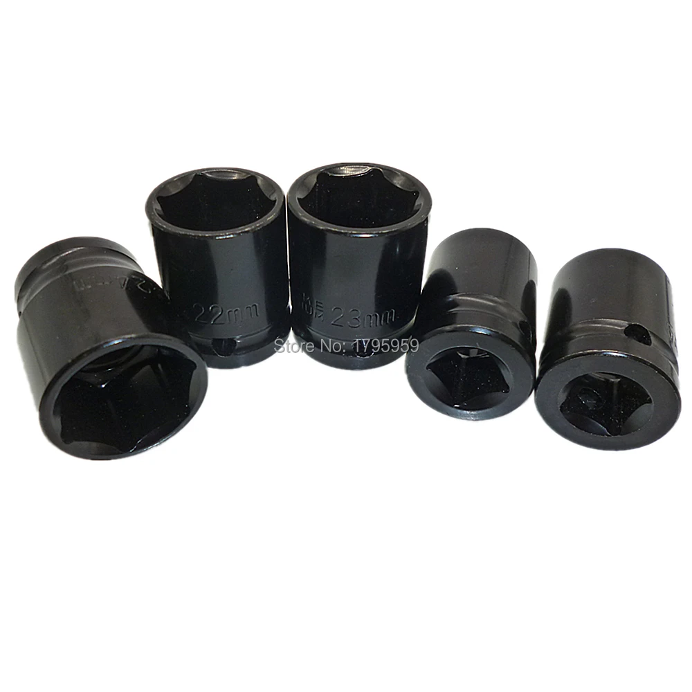 Набор ударных розеток из хромированной ванадиевой стали 1/2 дюйма Квадратный