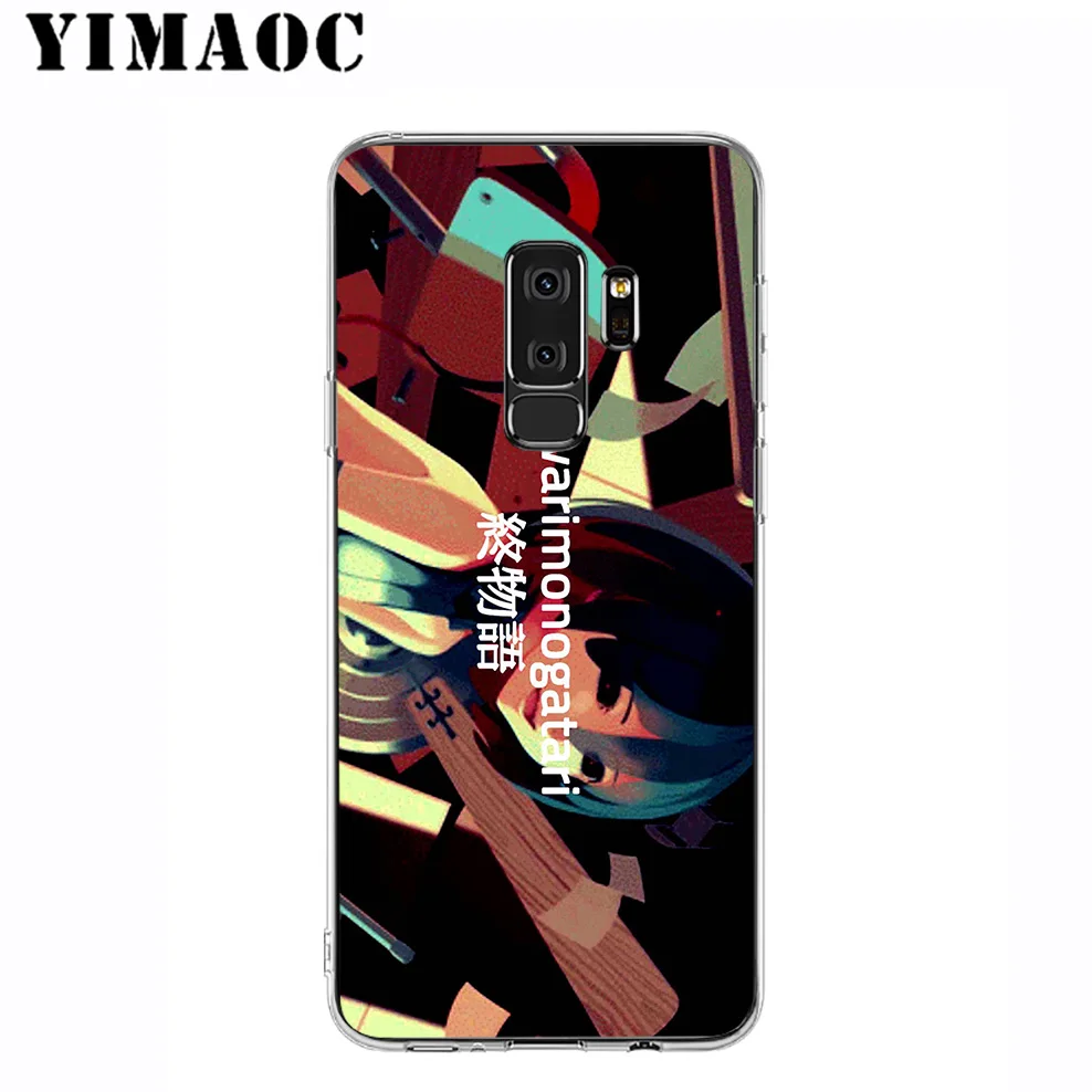 Owarimonogatari Anime Soft Silicone Case for Samsung Galaxy A5 A6 Plus A7 A8 A9 2018 J3 J5 J6 J7 2016 2017 EU Version |
