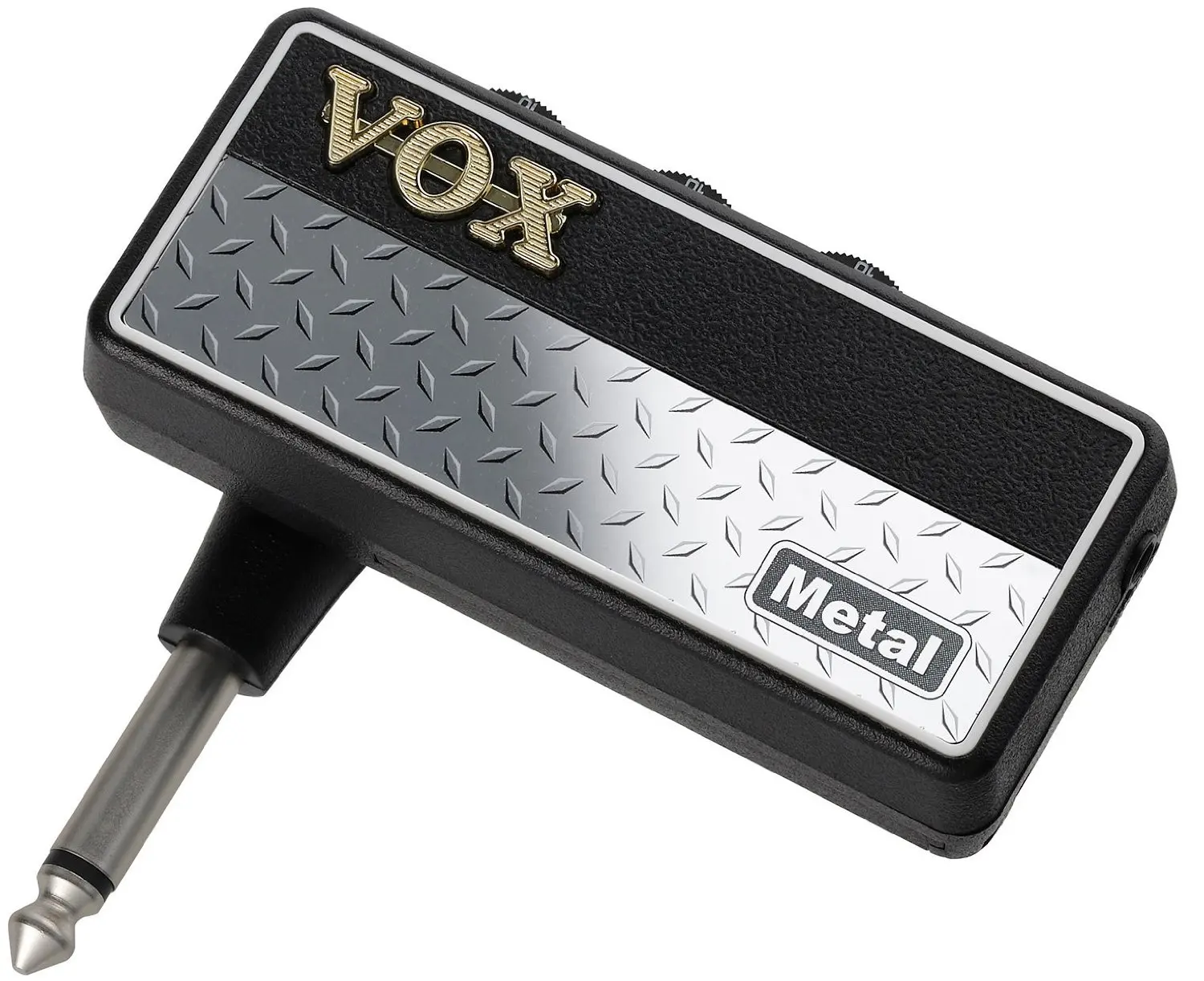 Усилитель для наушников Vox Amplug 2 Guitar/Bass, все модели-AC30, Classic Rock, Metal, Bass, Clean, Blues, Lead - Цвет: Metal