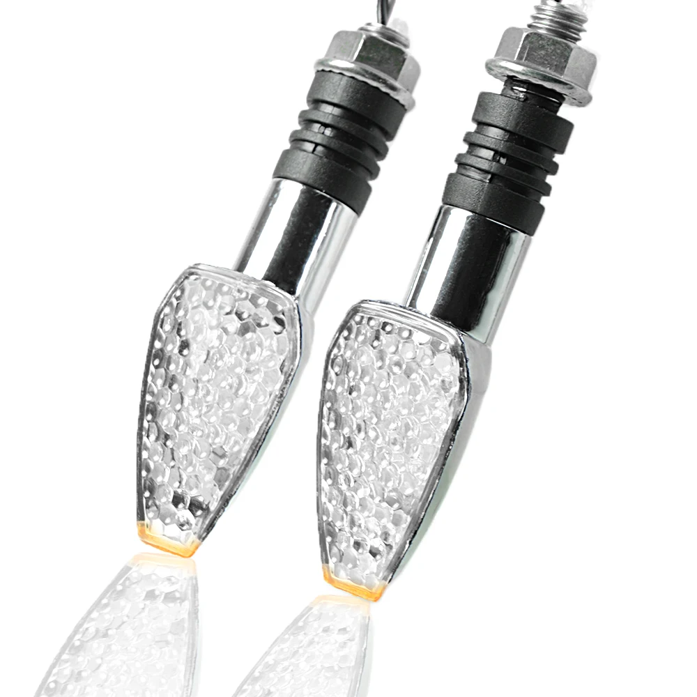 Универсальный мотоциклетный указатель поворота светильник Передняя Задняя