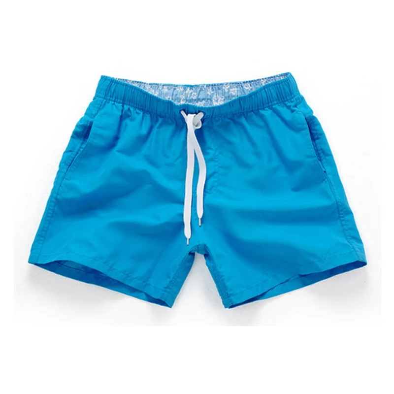 Быстросохнущие пляжные шорты для лета мужские повседневные ярких цветов бермуды