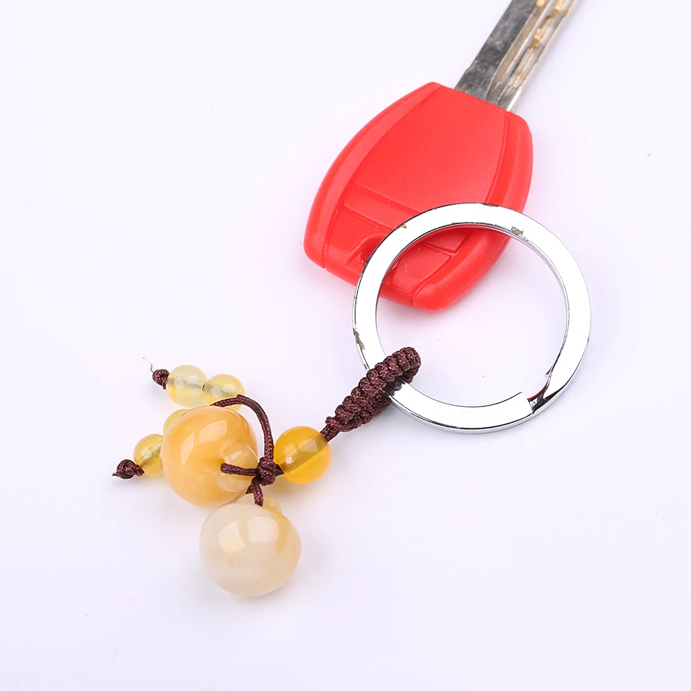 Yumten Apple брелки из нержавеющей стали брелок косметичка кулон кристалл Симпатичная