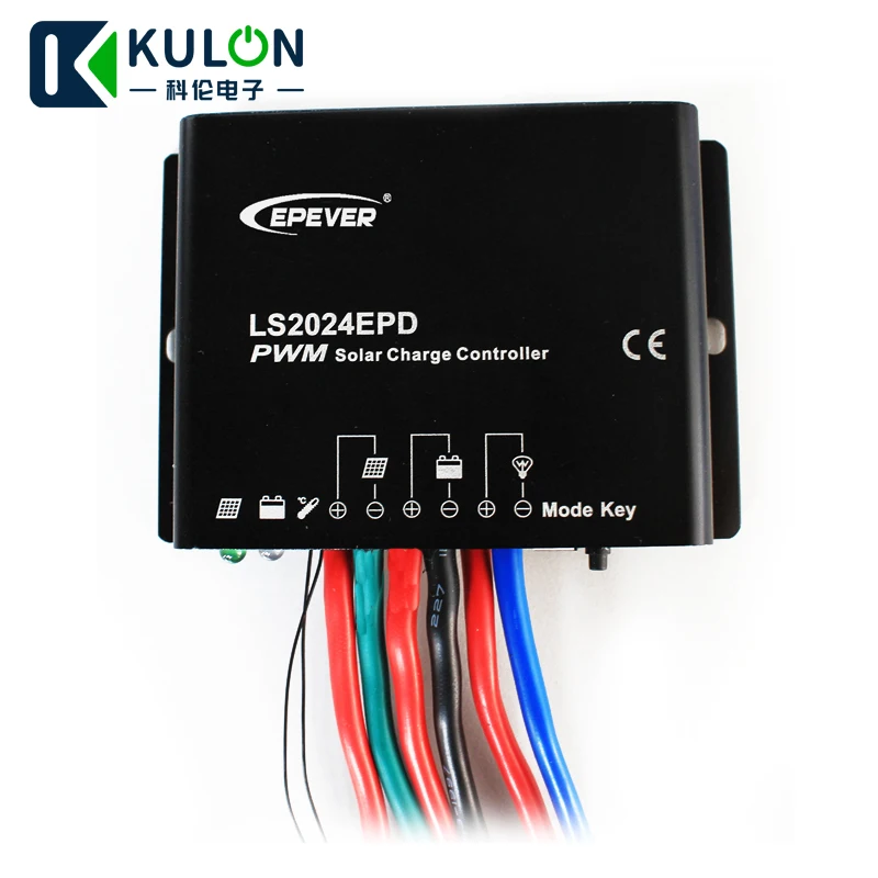 EPEVER Солнечный Зарядное устройство контроллера LS1012EPD LS1024EPD LS2024EPD 10A 20A 12 V 24 V pwm-лампа солнечная домашняя Llighting Системы IP67