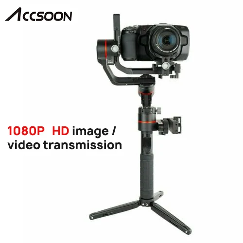 Аксессуsoon A1 PRO 3 осевой ручной карданный стабилизатор для камер DSLR Canon загрузка 6