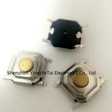 YYT 100 шт. 4*4*1 5 Кнопка тактового переключателя/micro LCD SMD 4 фута