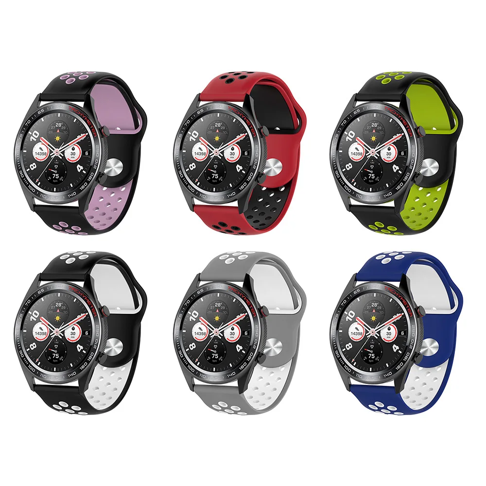 Ремешок сменный силиконовый для наручных часов Huawei Watch GT/WATCH 2 Pro мягкий