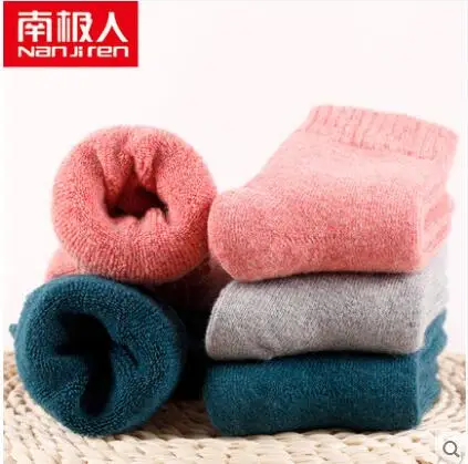 

Wool socks Women sock thick Crew Winter 35% Wool 3 pair Warm