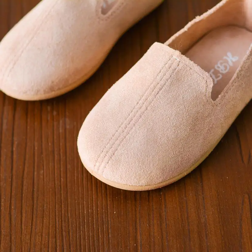 

2020 Girls Shoes Childrre Casual Shoes Baby Fashion Child Girls Solid Color Casual Single Leather Pricness Shoes Tipsietoes