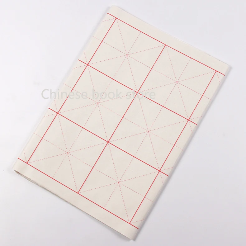 Китайская сетка квадратная xuan бумажная сырая рисовая бумага китайская кисть