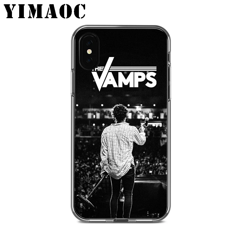 YIMAOC The Vamps Bands Soft Silicone Case for Apple Iphone 11 Pro Xr Xs Max X 10 8 Plus 7 6S 6 SE 5S 5 7Plus 8Plus |