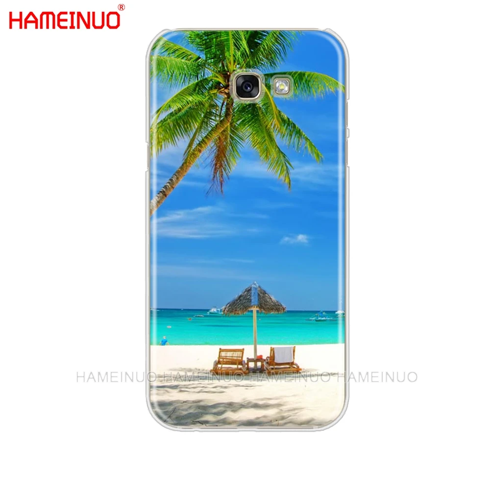 HAMEINUO Летняя Пляжная волна морской сотовый телефон чехол для Samsung Galaxy A3 A310 A5 A510 A7 A8