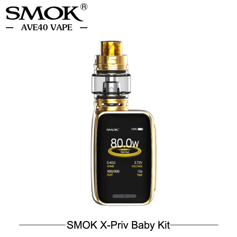 Оригинальный SMOK X Priv Детский комплект встроенный 2300 мАч большой емкости батареи 80