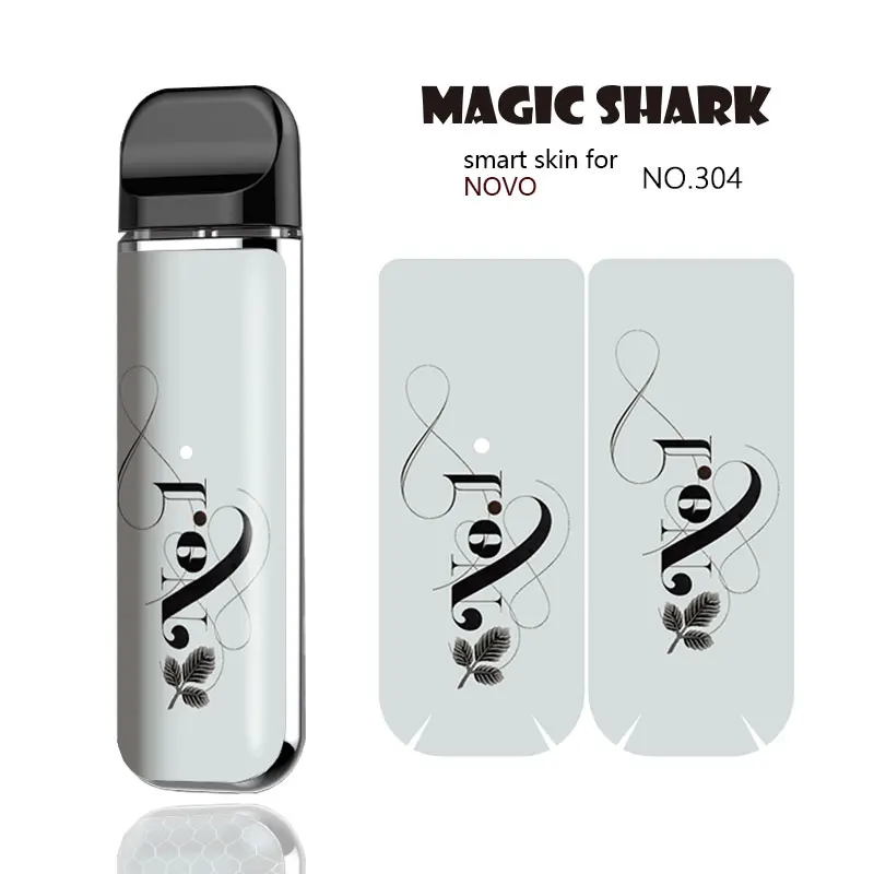 Волшебная Акула череп мотоцикл Флаг V-Vendetta не выцветает ПВХ наклейка для Smok Novo