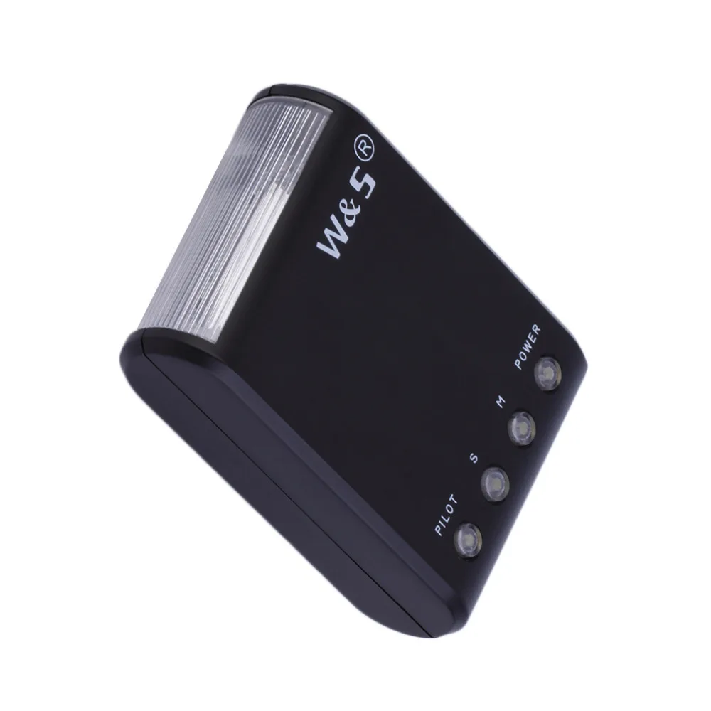Мини цифровая универсальная ведомая вспышка W & 5 Автоматический одноконтактный