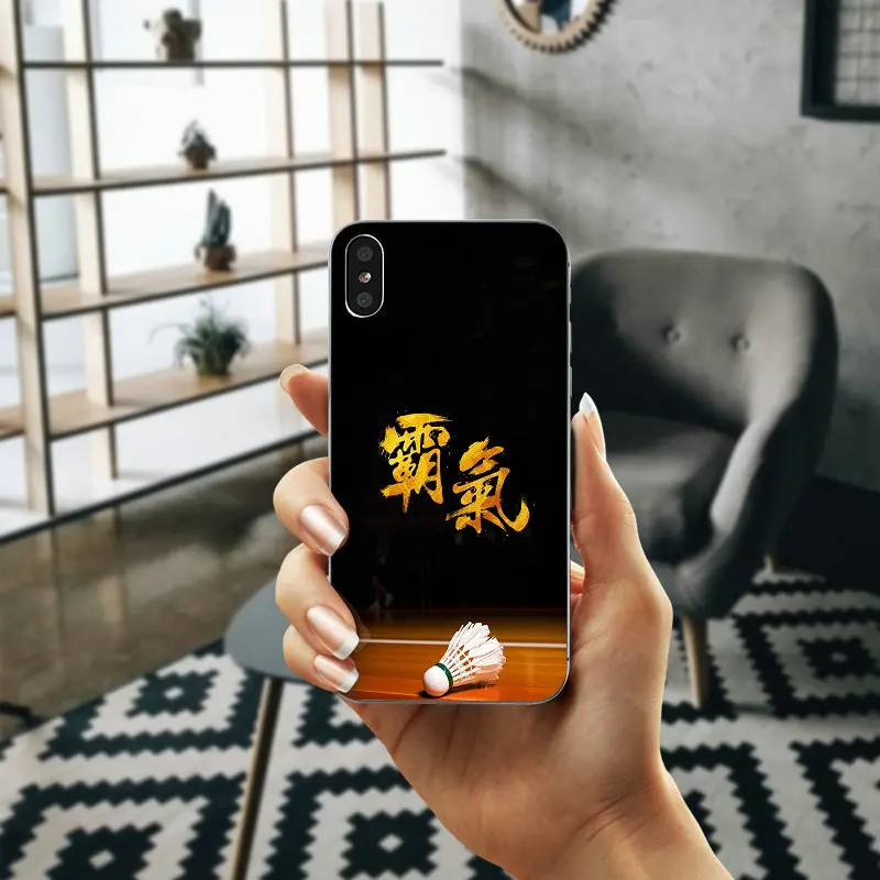 Спортивные ракетки для бадминтона Волан телефонные чехлы iPhone 4 4S 5 5S SE 6 6S 7 8 X XR XS Max