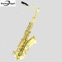 sevenangel tenor bb saxophone green wire drawing sax woodwind instrument saxofone saxe professional musical instrument