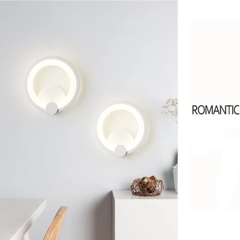 Современная светодиодная настенная лампа прикроватный светильник для коридора