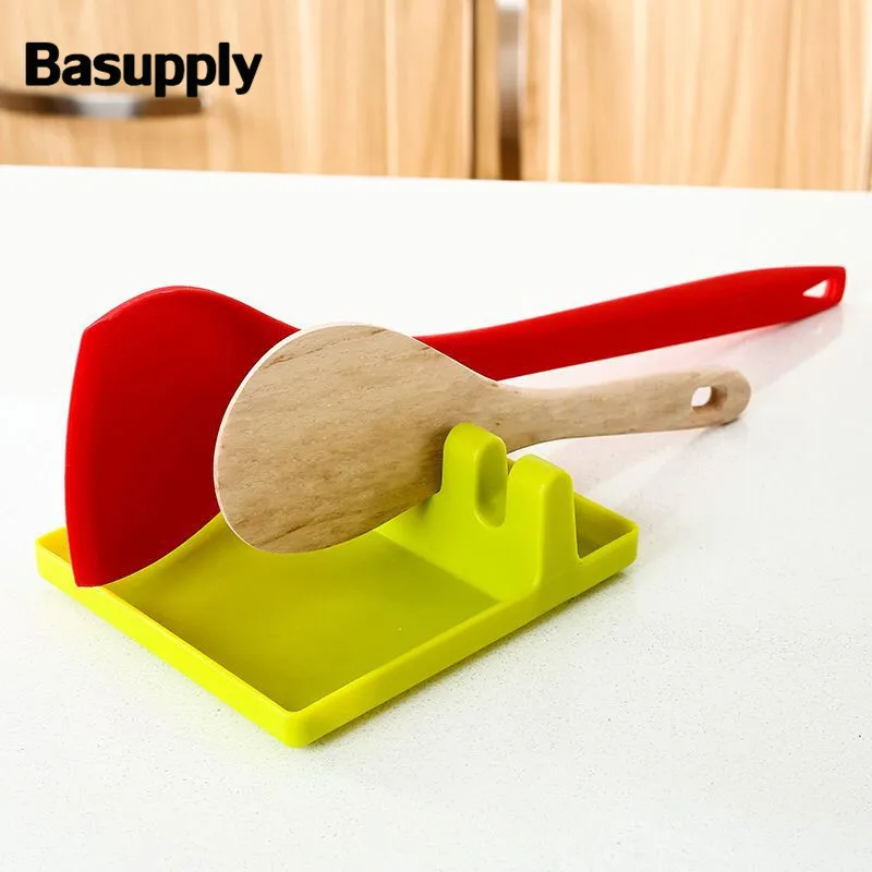 Basupply 1 шт. термостойкая кухонная посуда Подставка для ложки кухонный инструмент