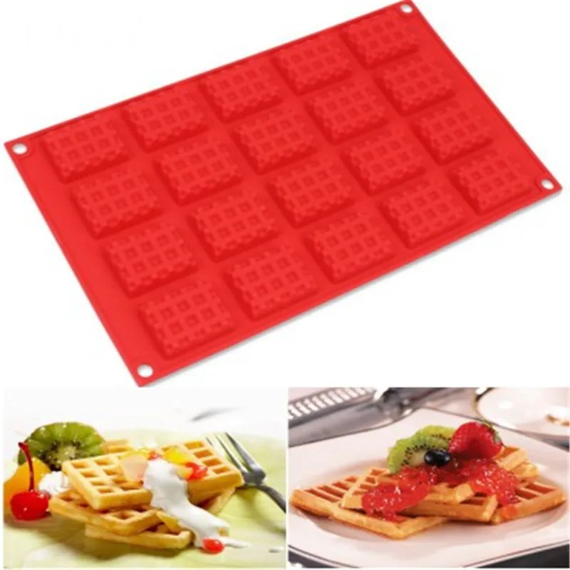 Высокое качество Вафельницы для детей прессформа торта силикона вафельный