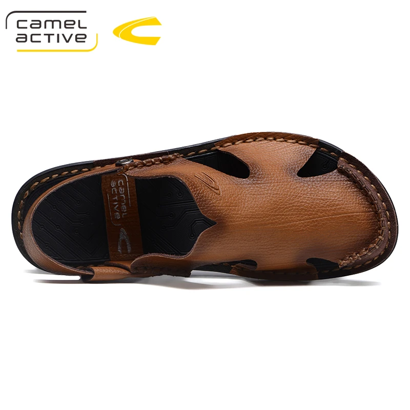 Мужские сандалии Camel Active коровья кожа повседневная нескользящая резиновая