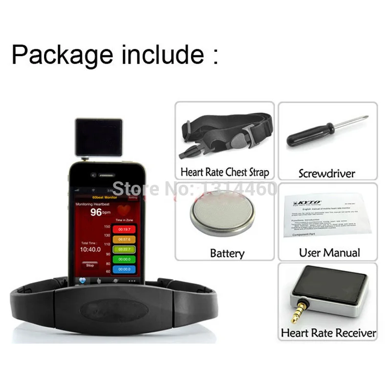 Нагрудный ремень сердечного ритма + беспроводной 5 3 кГц монитор нагрудный