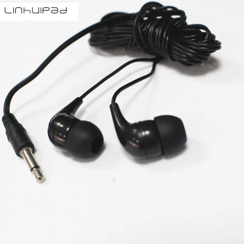 500 шт. In ear моно вкладыш классе одноразовый наушник наушники вкладыши для школы