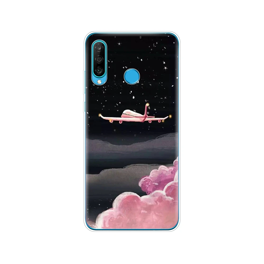61872 Для huawei P30 Pro Чехол huawei P30Pro силиконовый мягкий ТПУ чехол для телефона на huawei P30 Pro VOG-L29 ELE-L29 P 30 Lite чехол-бампер - Цвет: 61872