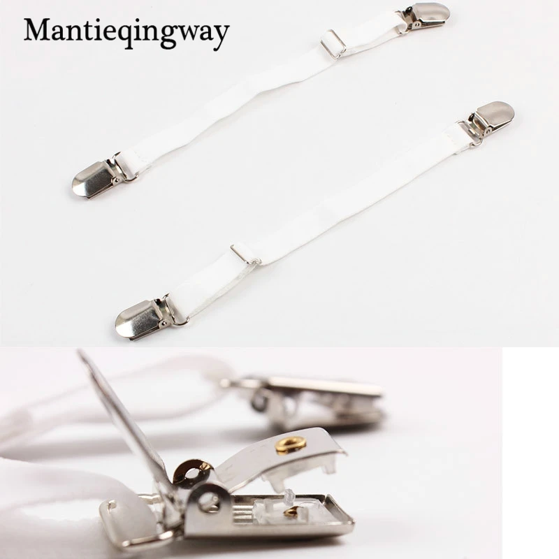 Mantieqingway модные белые носки Подвязки для мужчин Нейлоновые держатели подтяжки для унисекс держатели для носков ремень с подтяжками ремни