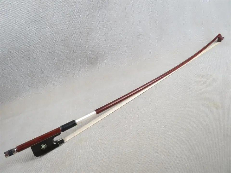 

One piece advanced balanced Brazilian wood 4/4 cello bow ,ebony frog #8633