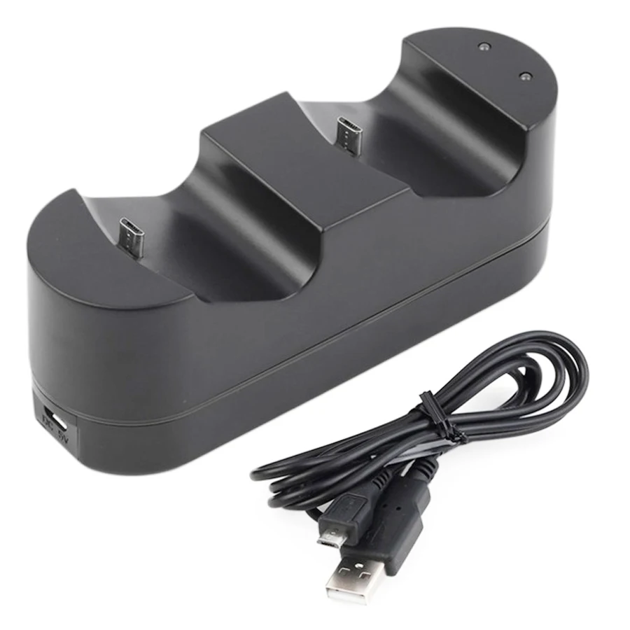 PS4 контроллер Зарядное устройство для Sony / Pro тонкий контроллера DualShock 4 двойной USB