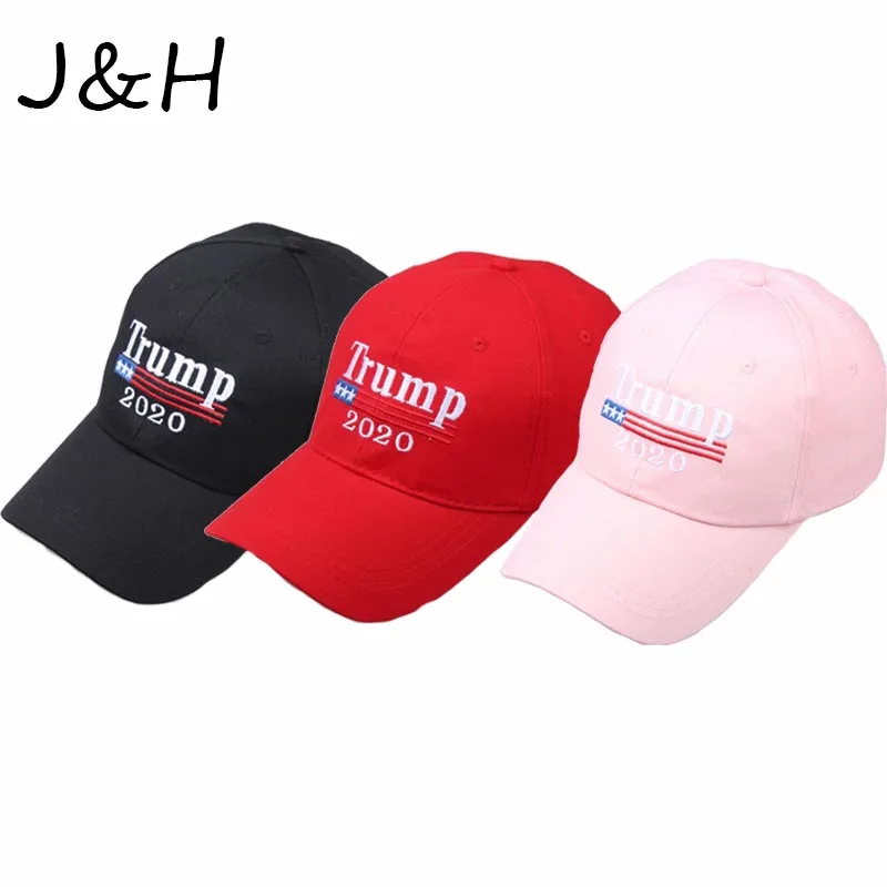 Летняя Весенняя вышитая Кепка Трампа 2020 новая американская бейсбольная кепка