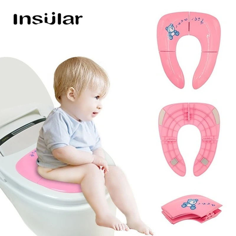 Портативные складные многоразовые чехлы для сидений путешествий туалета детей| |