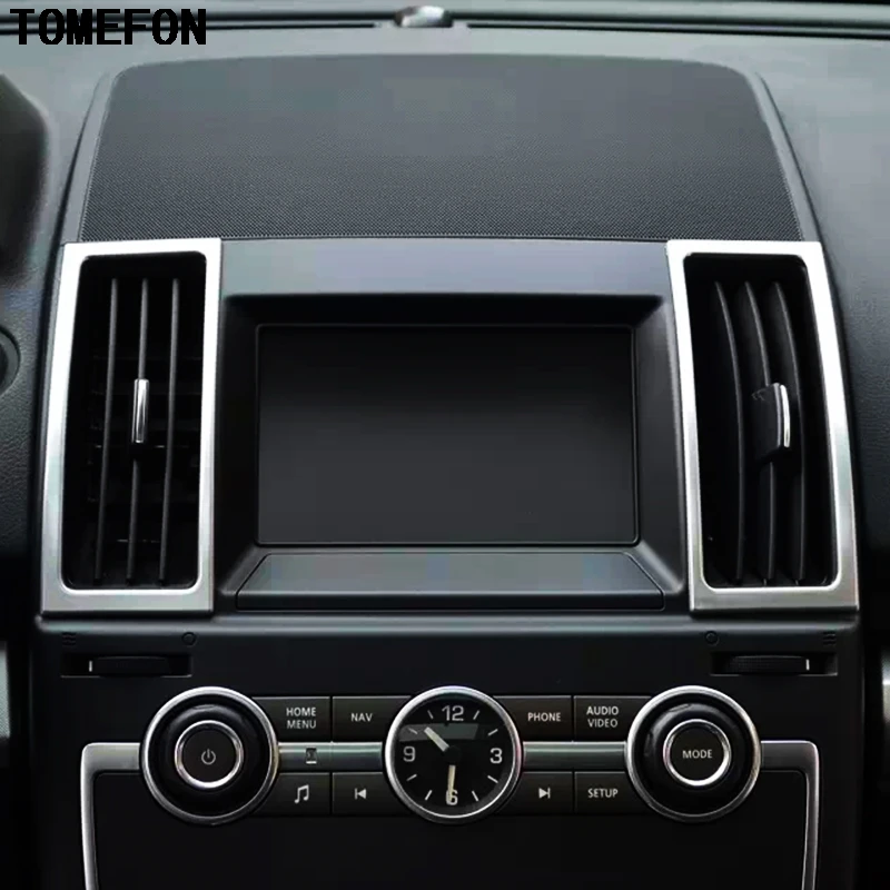 TOMEFON 6 шт. для Land Rover Freelander 2 LR2 2012 2015 спортивный хром внутренняя крышка кондиционера