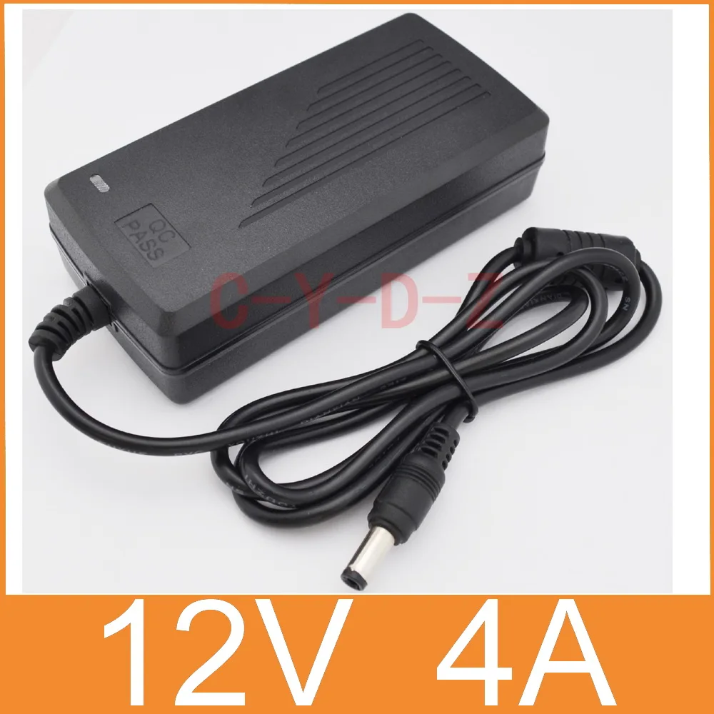 1 шт. 12V 3A 12V4A 12V 5A 12V 6A AC 100 V-240 V конвертер адаптер питания DC 5,5 мм x 2,5 мм для 5050/3528 светодиодный светильник