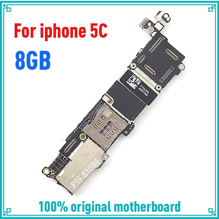 Заводская разблокированная основная плата для iphone 5C 8 ГБ 100% оригинальная