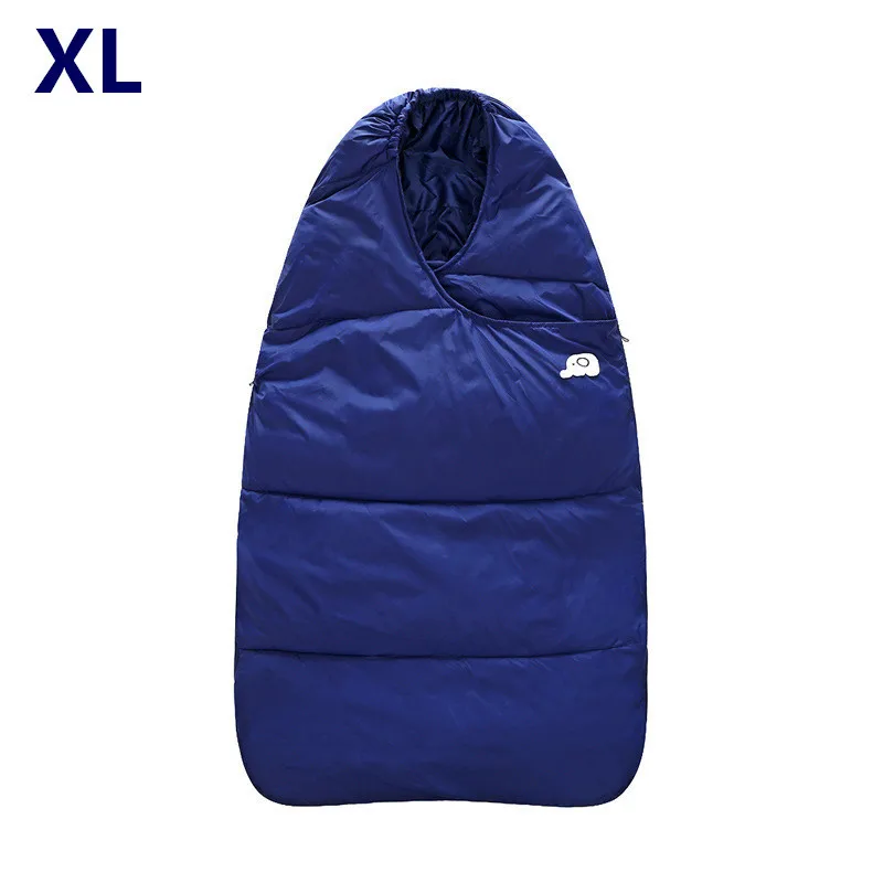 blue XL Спальный мешок для новорожденных 96*50 см; одеяло для пеленания; зимняя муфта для ног; Saco Bebe Cochecito Dormir Sac De Couchage Enfanty - Цвет: blue XL