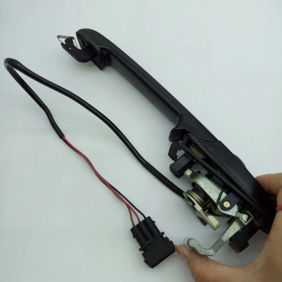 SKTOO 4 шт. для vw Passat B4 дверная ручка внешняя с ключом цилиндра набор четырех дверных